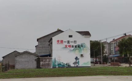 新干县新农村墙绘