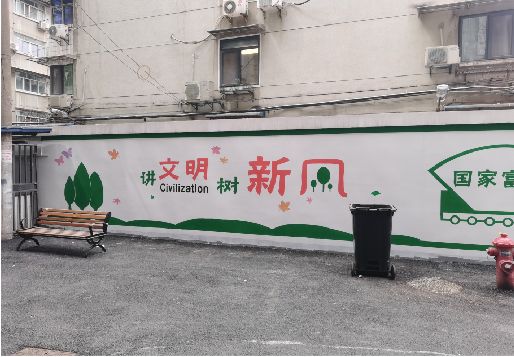新干县社区墙绘